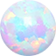 Biały opal