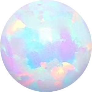 Biały opal