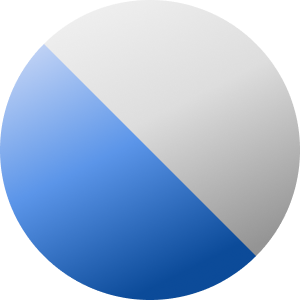 Srebrny / Niebieski