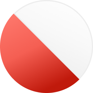 Czerwony / Biały